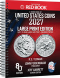 2027 Official Whitman Red Book US Coins 80th Edition - Large Print
